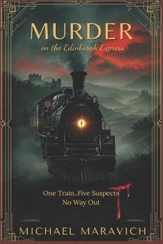Paperback Murder: On The Edinburgh Express Book