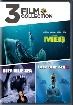 DVD 3 Film Collection: The Meg / Deep Blue Sea / Deep Blue Sea 2 Book