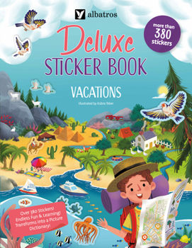 Paperback Vacations. Deluxe Sticker Book