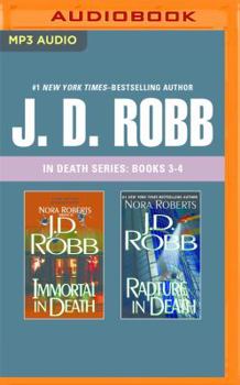 MP3 CD J. D. Robb: In Death Series, Books 3-4: Immortal in Death, Rapture in Death Book