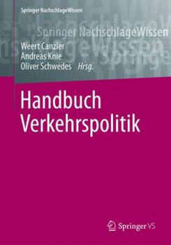 Hardcover Handbuch Verkehrspolitik [German] Book