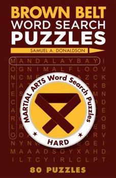 Paperback Brown Belt Word Search Puzzles Book