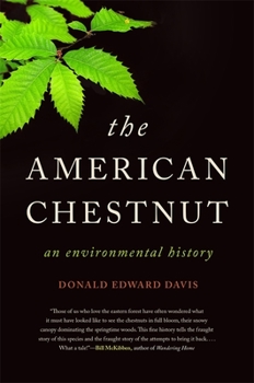 Hardcover The American Chestnut: An Environmental History Book