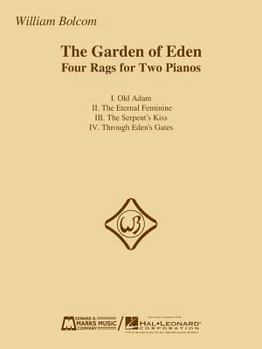 Paperback The Garden of Eden: Four Rags for Two Pianos National Federation of Music Clubs 2024- Book