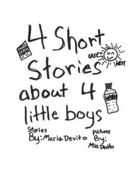 Paperback 4 Short Stories about 4 little boys Book