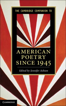 Paperback The Cambridge Companion to American Poetry Since 1945 Book