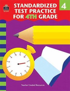 Paperback Standardized Test Practice for 4th Grade Book