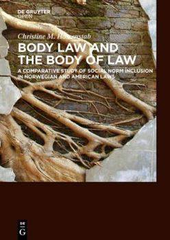 Body Law and the Body of Law a Comparative Study of Social Norm Inclusion in Norwegian and American Laws
