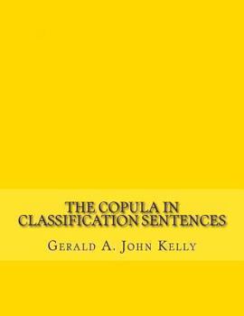 Paperback The Copula in Classification Sentences: Modern Irish Paradigms for Learners Book