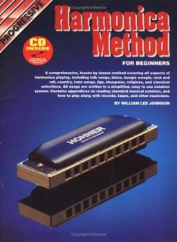 Paperback Harmonica Method Bk/CD: For Beginners Book