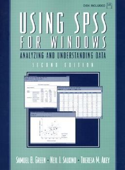 Paperback Using SPSS for Windows: Analyzing and Understanding Data [With Disk] Book