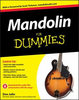 Paperback Mandolin for Dummies Book