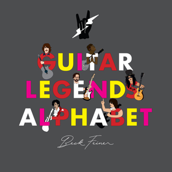 Hardcover Guitar Legends Alphabet Book