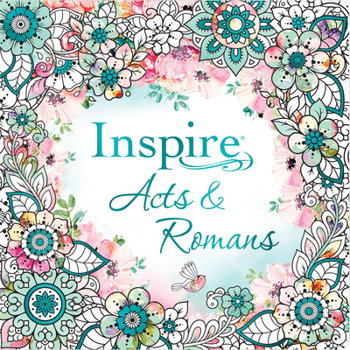 Paperback Inspire: Acts & Romans (Softcover): Coloring & Creative Journaling Through Acts & Romans Book