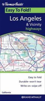 Map Rand McNally Los Angeles & Vicinity Book