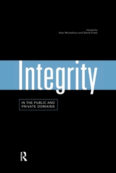 Paperback Integrity in the Public and Private Domains Book