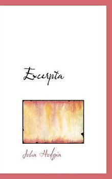 Paperback Excerpta Book