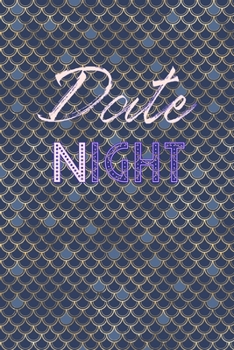 Paperback Date Night: Restaurant Checklist for your Romantic Adventures in Mermaid Scale design Book