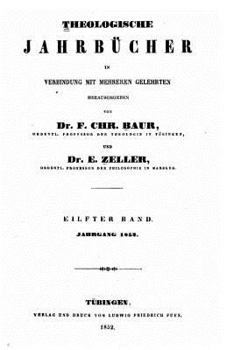 Paperback Theologische Jahrbücher [German] Book