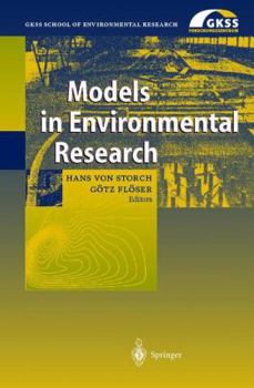Paperback Models in Environmental Research Book