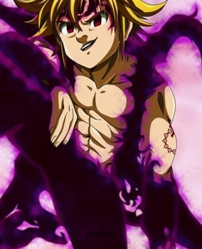 Notebook: Anime Seven Deadly Sins Soft Glossy Cover College Ruled Lined Pages Book 7.5 x 9.25 Inches 110 Pages