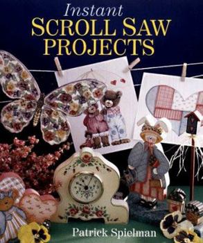 Paperback Instant Scroll Saw Projects Book