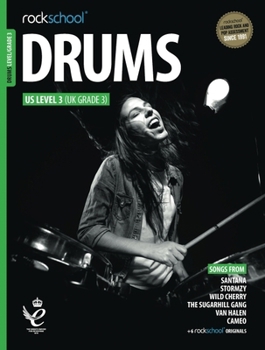 Paperback Rockschool Drums Grade 3 Book/Online Audio Book