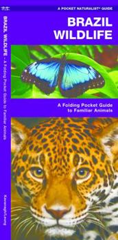 Paperback Brazil Wildlife: A Folding Pocket Guide to Familiar Animals Book