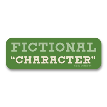 Misc. Fictional Character Sticker (Pack of 6) Book