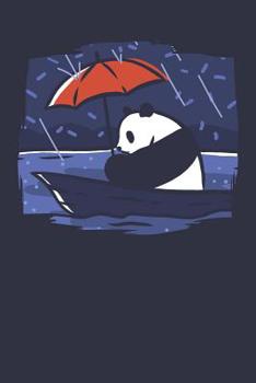 Sad Panda: Graph Paper Notebook, 6x9 Inch, 120 pages