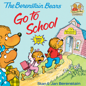 Paperback Berenstain Bears Go to School Book