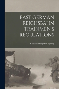 Paperback East German Reichsbahn Trainmen S Regulations Book