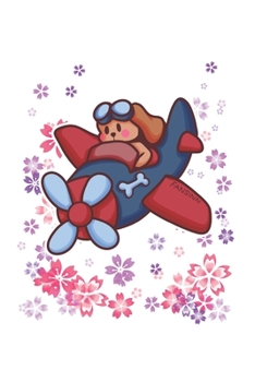 Funny Dog Pilot Notebook: Graph Paper Journal 6x9 - 120 Pages