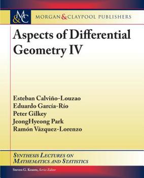 Hardcover Aspects of Differential Geometry IV Book