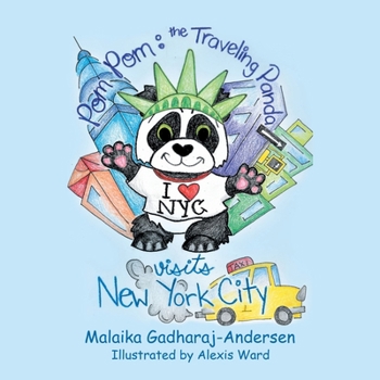 Paperback Pom Pom the Traveling Panda: Visits New York City Book