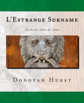 Paperback L'Estrange Surname: Ireland: 1600s to 1900s Book