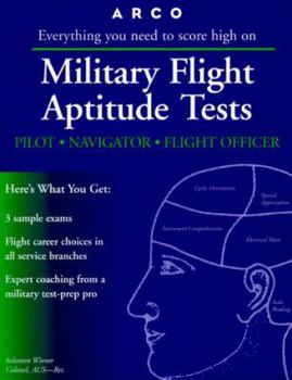 Paperback Military Flight Aptitude Tests (3rd ed) Book