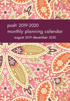 Calendar Posh: Boho Blush 2019-2020 Monthly Pocket Planning Calendar Book
