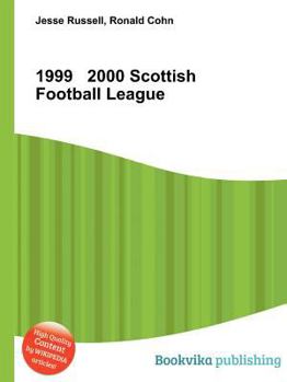 Paperback 1999 2000 Scottish Football League Book