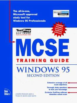 Hardcover MCSE Training Guide Windows 95 [With Contains a Testprep Engine...] Book