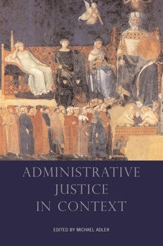 Paperback Administrative Justice in Context Book