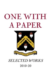 Hardcover One With a Paper: Selected Works 2010-20 Book