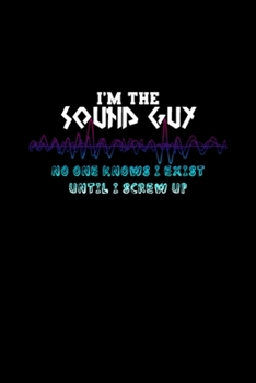 Sound Guy Funny: Blank Lined Notebook Journal for Work, School, Office | 6x9 110 page