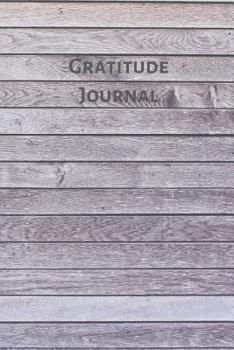 Paperback Gratitude Journal: Positive Attitude in Five Minutes a Day, 6" X 9" Matte-Finish Soft Cover Notebook Book