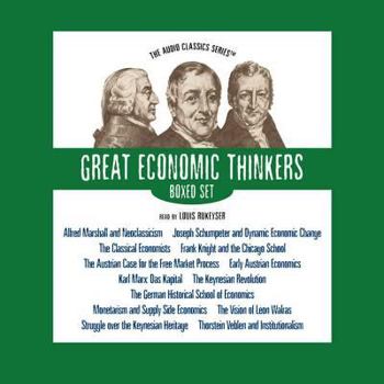 Audio CD Great Economic Thinkers Series - Boxed Set Book