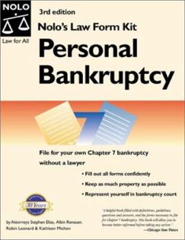 Hardcover Personal Bankruptcy Book
