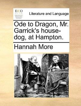 Paperback Ode to Dragon, Mr. Garrick's House-Dog, at Hampton. Book