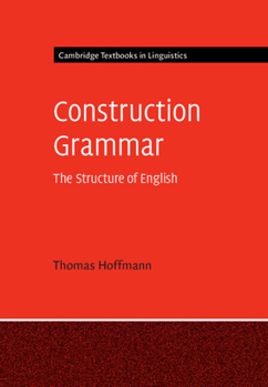 Paperback Construction Grammar Book