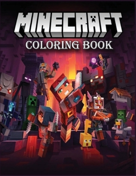 Minecraft coloring book: Great Coloring Book for kids ages 4-9 , Minecraft  coloring pages