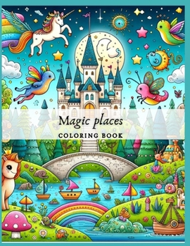 Magic Places: Coloring Book